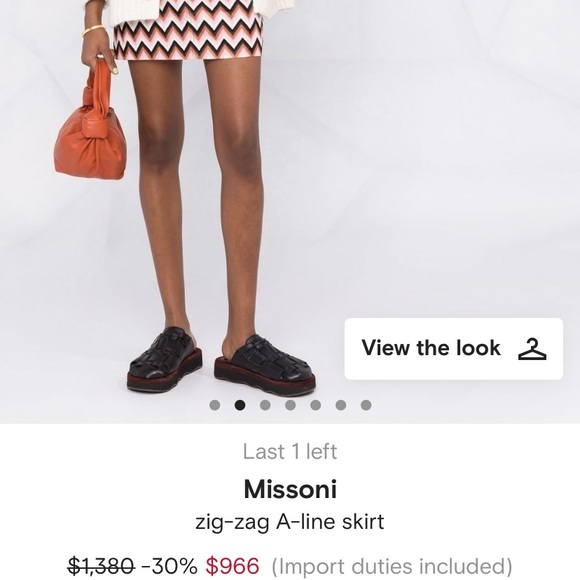 M missoni fitted mini skirt - Picture 8 of 11